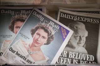 Brytyjskie i światowe okładki po śmierci Elżbiety II. Tak świat płacze po śmierci. Galeria