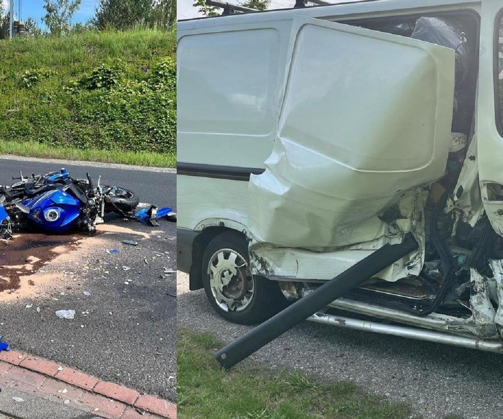 Blachownia. Nie żyje młody motocyklista. Policja podała przyczynę tragicznego wypadku