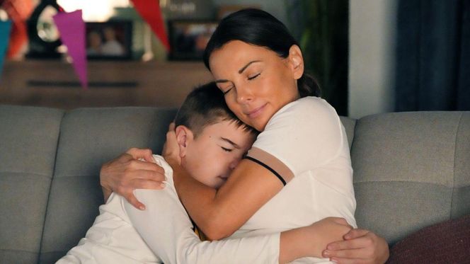 Barwy szczęścia odc. 3141. Kasia (Katarzyna Glinka), Ksawery (Bartosz Gruchot)