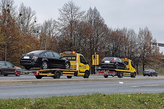 Kolizja DK 79 Katowice