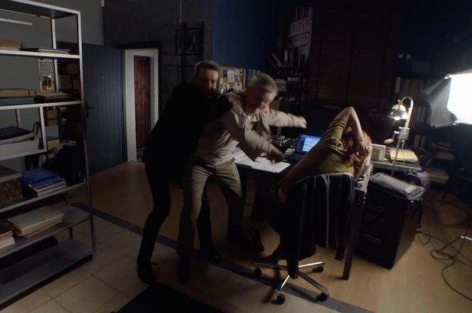 M jak miłość, po wakacjach. nowy wróg Chodakowskich, Jakub Karski (Krzysztof Kwiatkowski), Kama (Michalina Sosna)