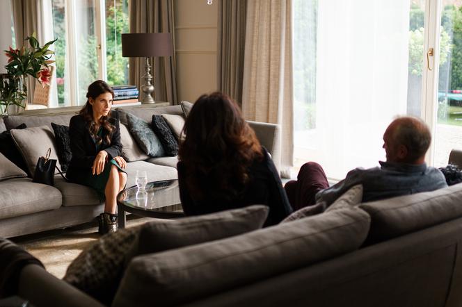 Zawsze warto 2 sezon odc. 19: Maria Wardecka (Małgorzata Pieczeńska), Witold Wardecki (Mariusz Bonaszewski), Marta (Weronika Rosati)