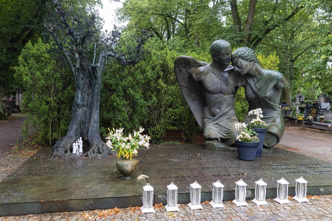 Grób Jana Kulczyka 10 lat od jego śmierci 