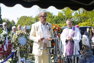 Wojciech Modest Amaro wygłosił poruszającą mowę na pogrzebie Tomasza Jakubiaka. Łzy same lecą!