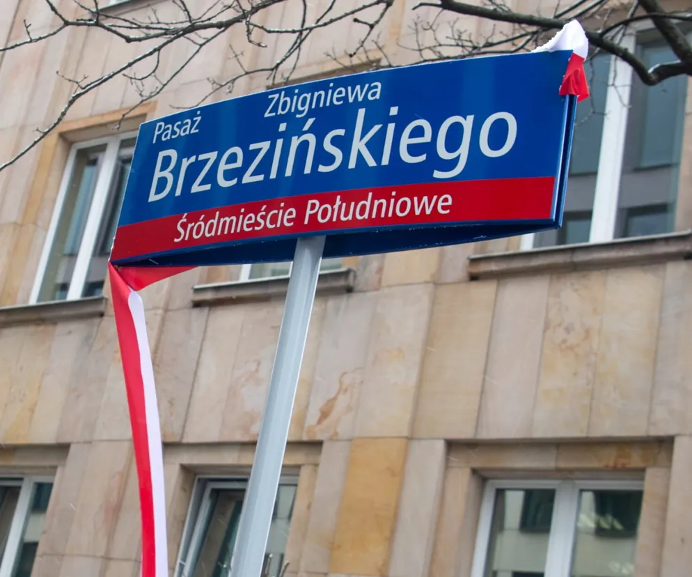 Zbigniew Brzeziński patronem pasażu w Warszawie