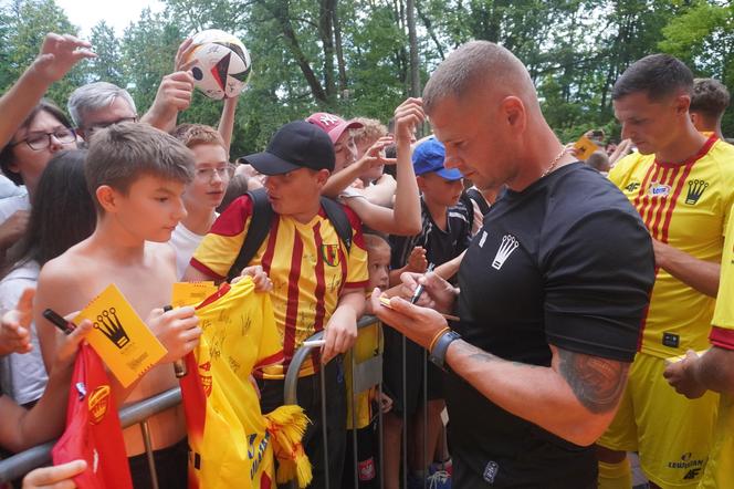 Kamil Kuzera, trener Korony Kielce i jego asystenci