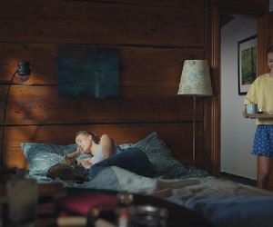 M jak miłość, odcinek jubileuszowy. Natalka (Dominika Suchecka), Hania (Wiktoria Basik)