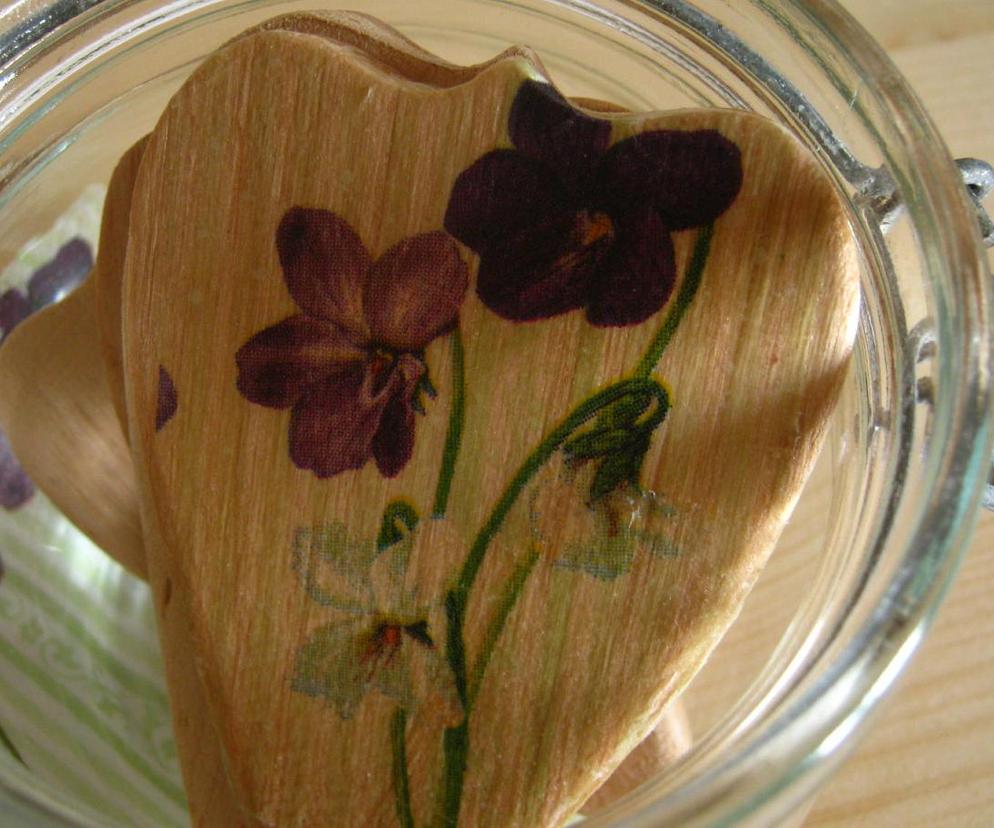 Decoupage na drewnie