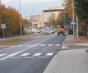 Ulica Tysiąclecia w Skarżysku-Kamiennej na finiszu przebudowy