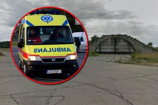 Tragedia na lotnisku. Golf roztrzaskał się na hangarze