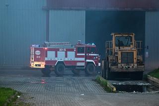 Pożar sortowni śmieci w Przemyślu