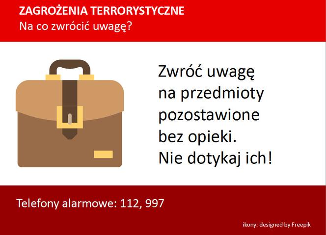 Zagrożenie terrorystyczne: Jak się zachować? Komunikaty w pojazdach MPK [GALERIA, AUDIO]