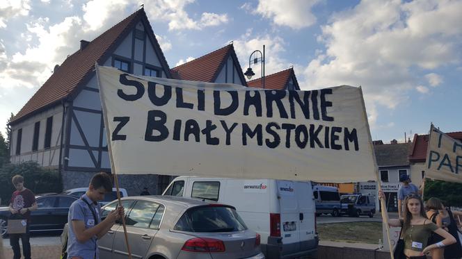 Bydgoszcz solidarna z Białymstokiem. - Każdy ma prawo do miłości i szacunku! [ZDJĘCIA] 