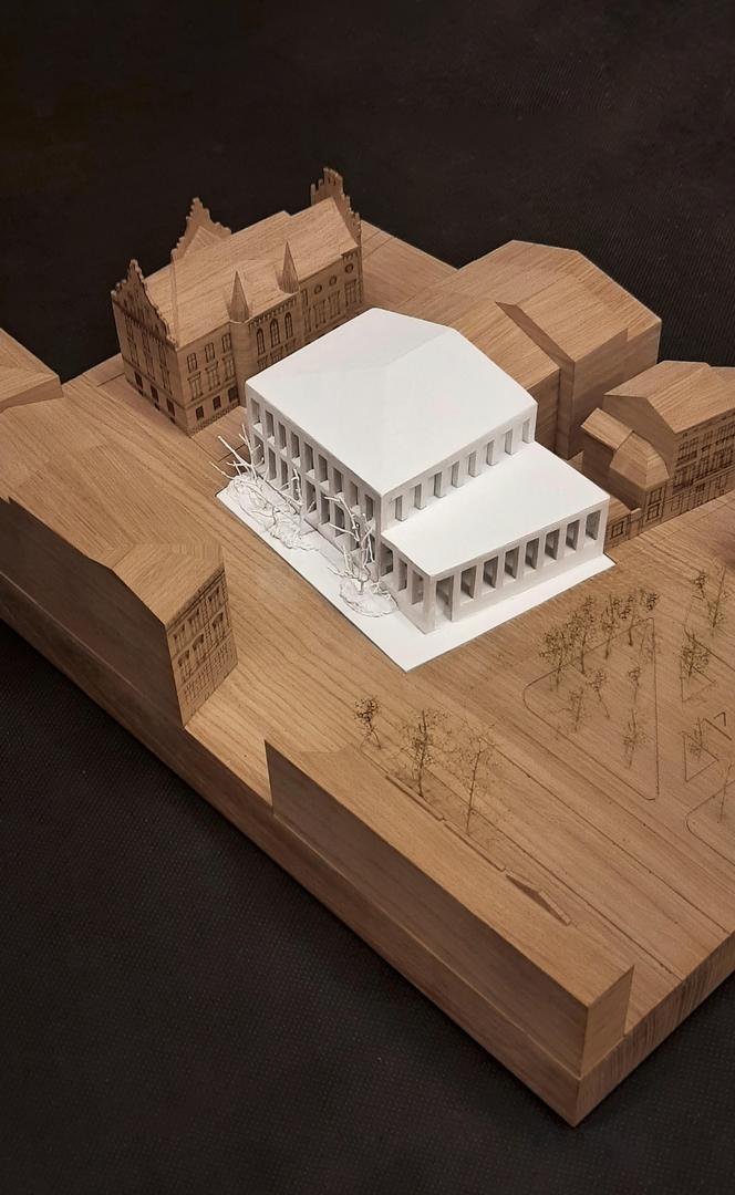 Aula miejska w Rzeszowie według pracowni Karola Żurawskiego