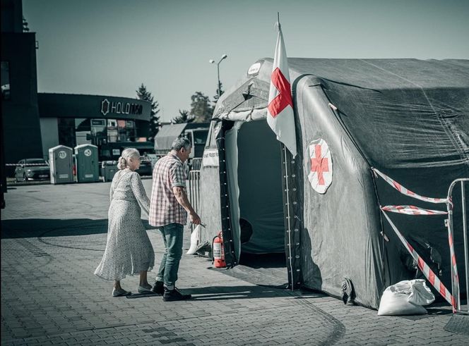 Szpital polowy w Nysie przyjął już 186 pacjentów. Trafiają tu także najmłodsi pacjenci 