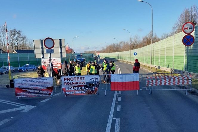 Protesty rolników w woj. lubelskim 13.12.2024