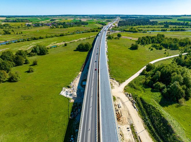 Obwodnica Łomży w budowie - najświeższe zdjęcia - maj 2025