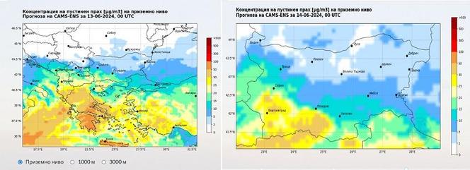 Pył nad europą