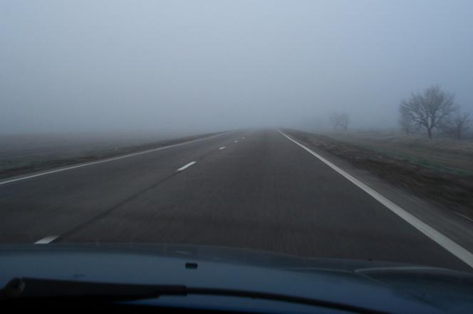 Gęste mgły na Dolnym Śląsku. Uważajcie na drogach!