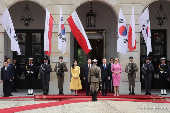 Agata Duda i pierwsza dama z Korei