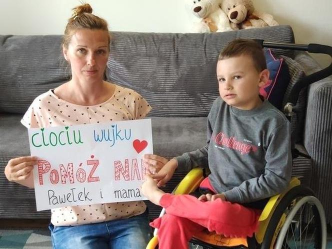 Żory: Pawełek nie chodzi i nie mówi. Przerażająca choroba małego chłopca