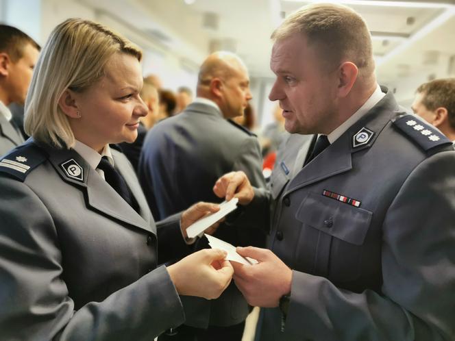 Białystok. Spotkanie wigilijne policjantów