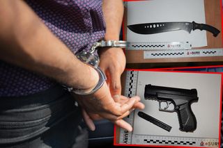 Najpierw groził śmiercią, później przyszedł z maczetą. Agresywny 29-latek w areszcie