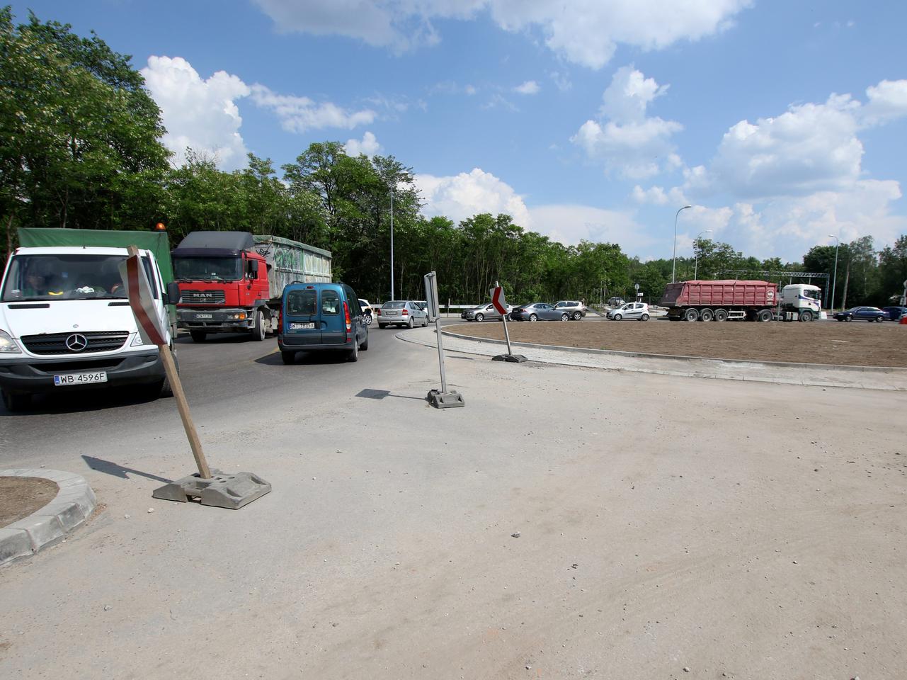 Skrzyżowanie prawie gotowe