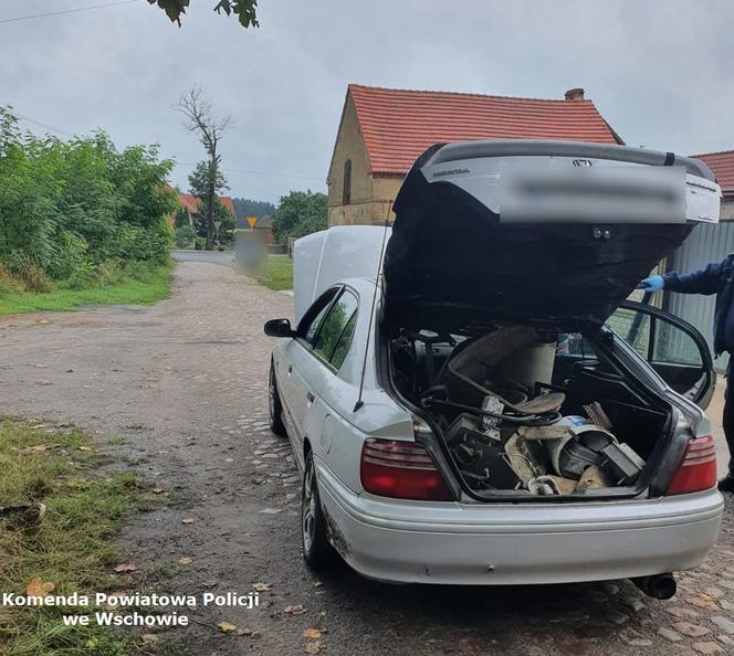 W brudnych ciuchach, z bagażnikiem skradzionych rzeczy