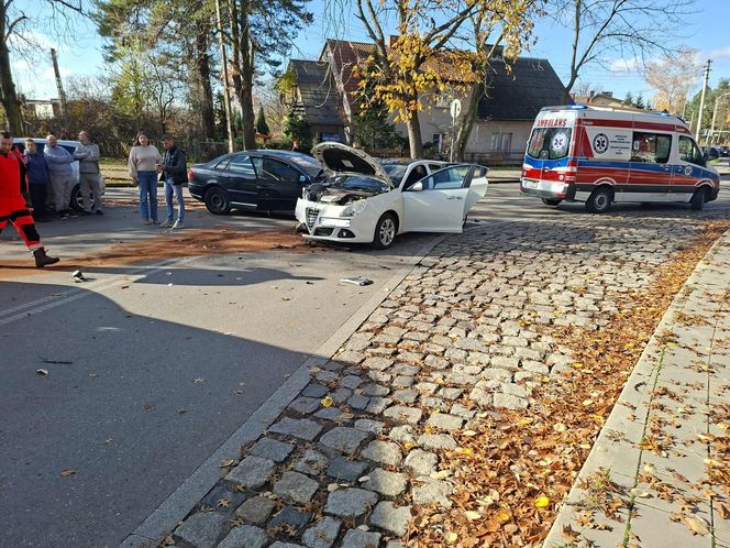 Wypadek na ul. Konstytucji 3-go Maja w Starachowicach