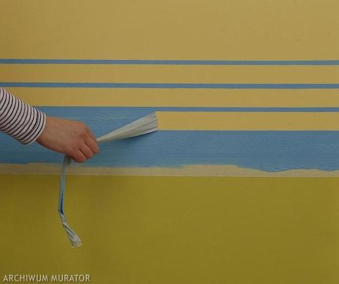 Jak malować wzory na ścianie