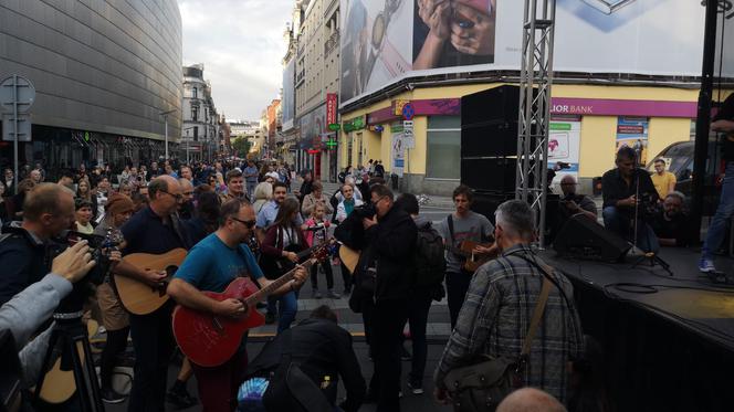 "Layla na 1000 gitar"! W Katowicach uczcili rocznicę koncertu Erica Claptona