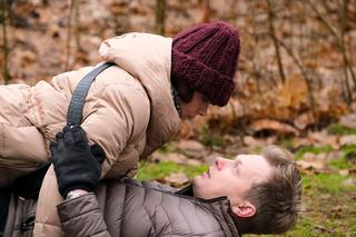 M jak miłość, odcinek 1720.  Iza (Adriana Kalska), Radek (Philippe Tłokiński)