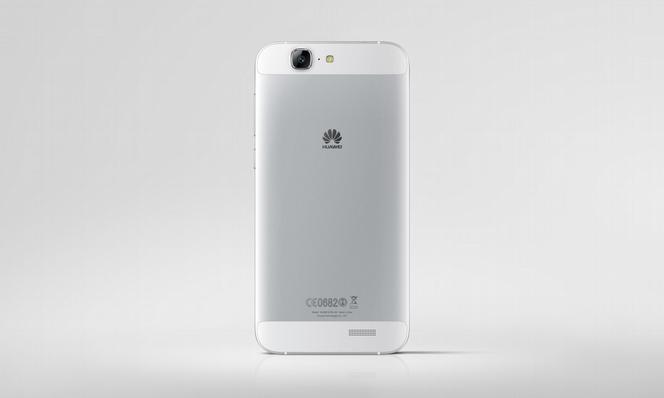 Huawei Ascend G7_Single_Silver Back Face_Hi res