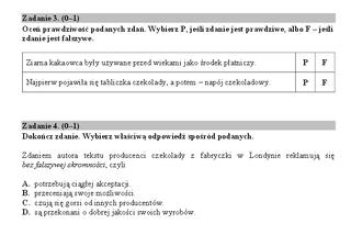 Arkusze sprawdzian 6 klasa