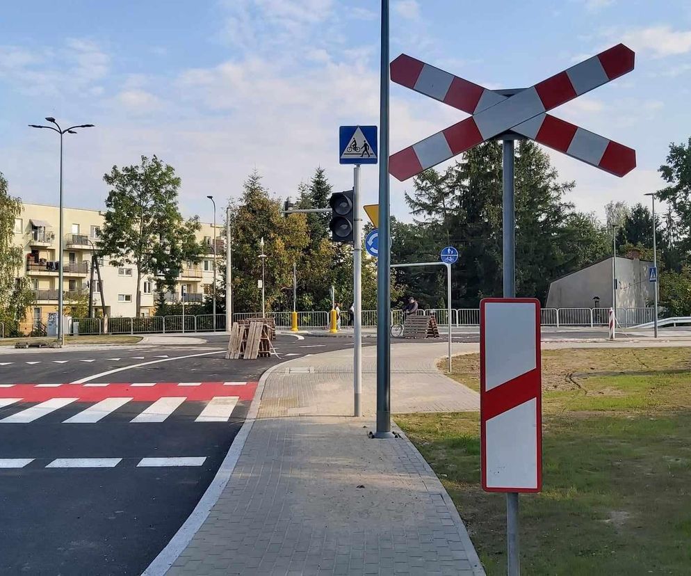Budowa ronda w Piasecznie