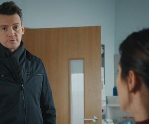 	M jak miłość odc. 1867.  Kasia (Paulina Lasota), Jakub Karski (Krzysztof Kwiatkowski)