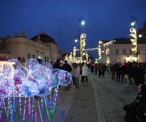 Świąteczna iluminacja Traktu Królewskiego 7.12.2024