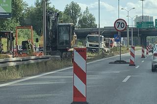 Trasa 86 z Sosnowca do Katowic zakorkowana przez remont