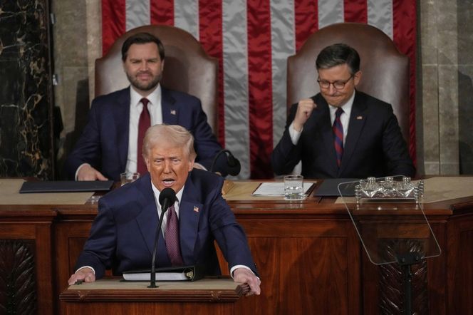 Przemówienie Trumpa w Kongresie! "Mocny sygnał z Rosji"