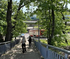 Rowerzysta potrącony przez pociąg Intercity. Zginął na miejscu. Dramat na stacji Warszawa ZOO