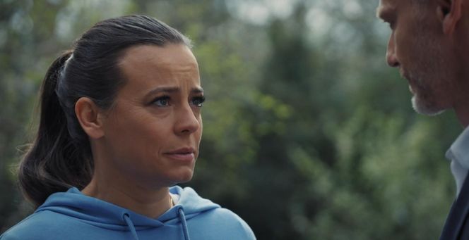 M jak miłość odc. 1872. Magda (Anna Mucha), Andrzej Budzyński (Krystian Wieczorek)