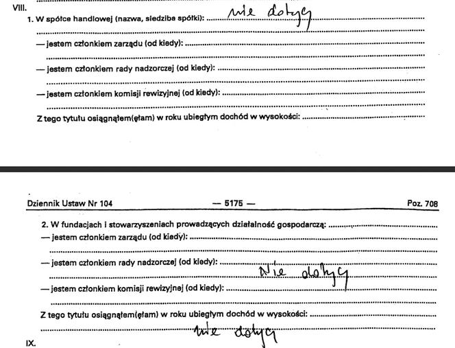 11 Skan oświadczenia majątkowego za 2016 rok Urszuli Krupy