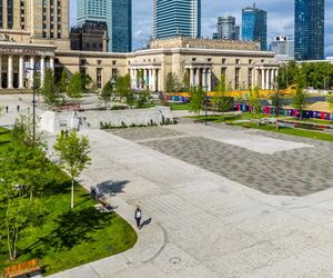 Plac Centralny Warszawa, sierpień 2025