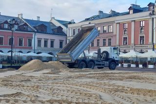 Budowa lodowiska w Zamościu