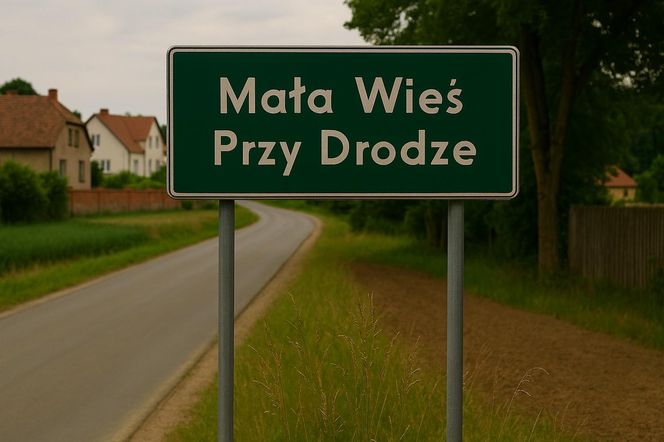 Mała Wieś Przy Drodze