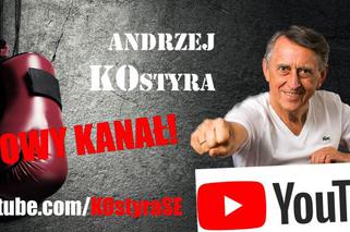 Nowy kanał Andrzeja Kostyry na YouTubie. Gratka dla fanów boksu! [WIDEO]