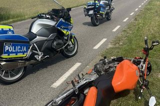 Sochaczew: Szalony pościg za 17-latkiem na motorze! Gonili go 20 kilometrów