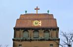 Zegar na wieży Sanktuarium NSPJ w Szczecinie