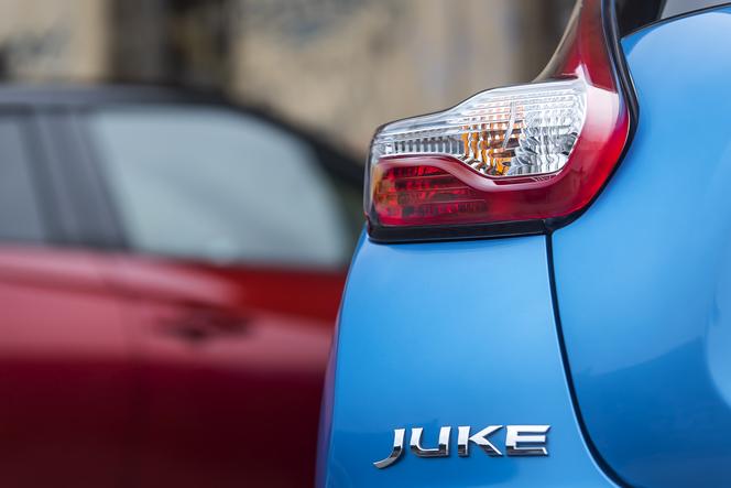 Nissan Juke pierwszej i drugiej generacji 